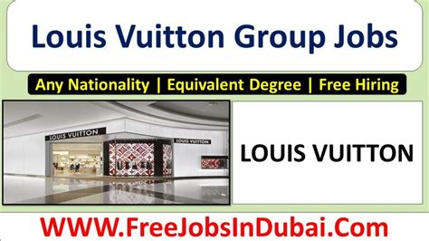 jobs at louis vuitton|louis vuitton job application.